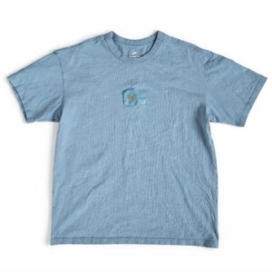 Nike Max90 Swoosh Patch T-Shirt in Glacier Blue mens size Large